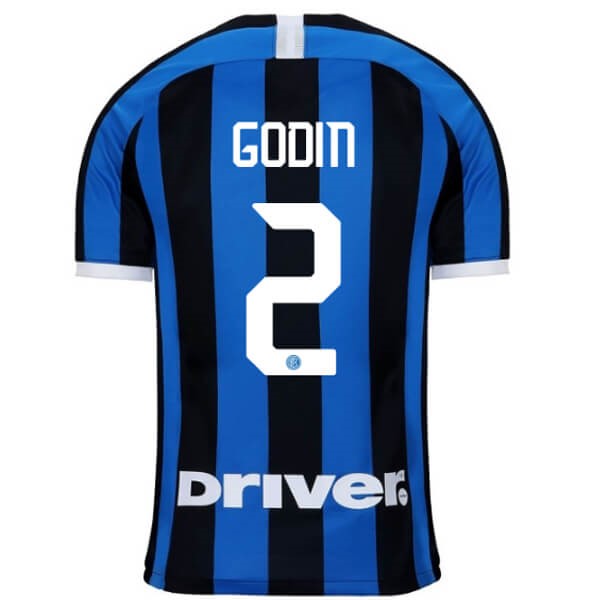 Camiseta Inter Milan NO.2 Godin 1ª 2019-2020 Azul